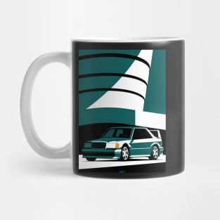 Merc 190E Evo II (Green) Mug